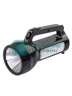 Фонарь светодиодный ЭРА Трофи PA-504 прожекторный аккумуляторный со встроенным светильником