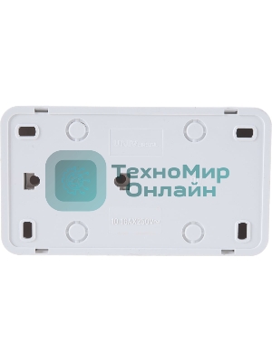 Блок ОП Олимп 2-кл. вык.+ роз. с заземл. горизонт. бел. UNIVersal О0033