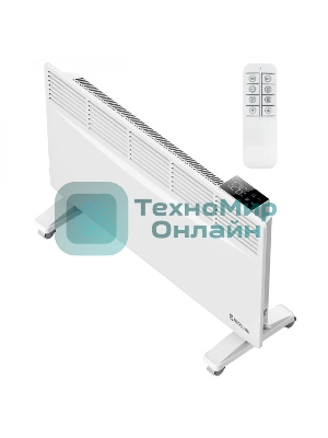 Конвектор электрический Neoclima Optima 1500W белый, 1500 Вт, 20 м2, электронный термостат, Wi-Fi