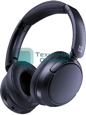 Беспроводные/проводные наушники Defender FreeMotion B405 черный, накладные, Bluetooth + проводной, до 5 ч