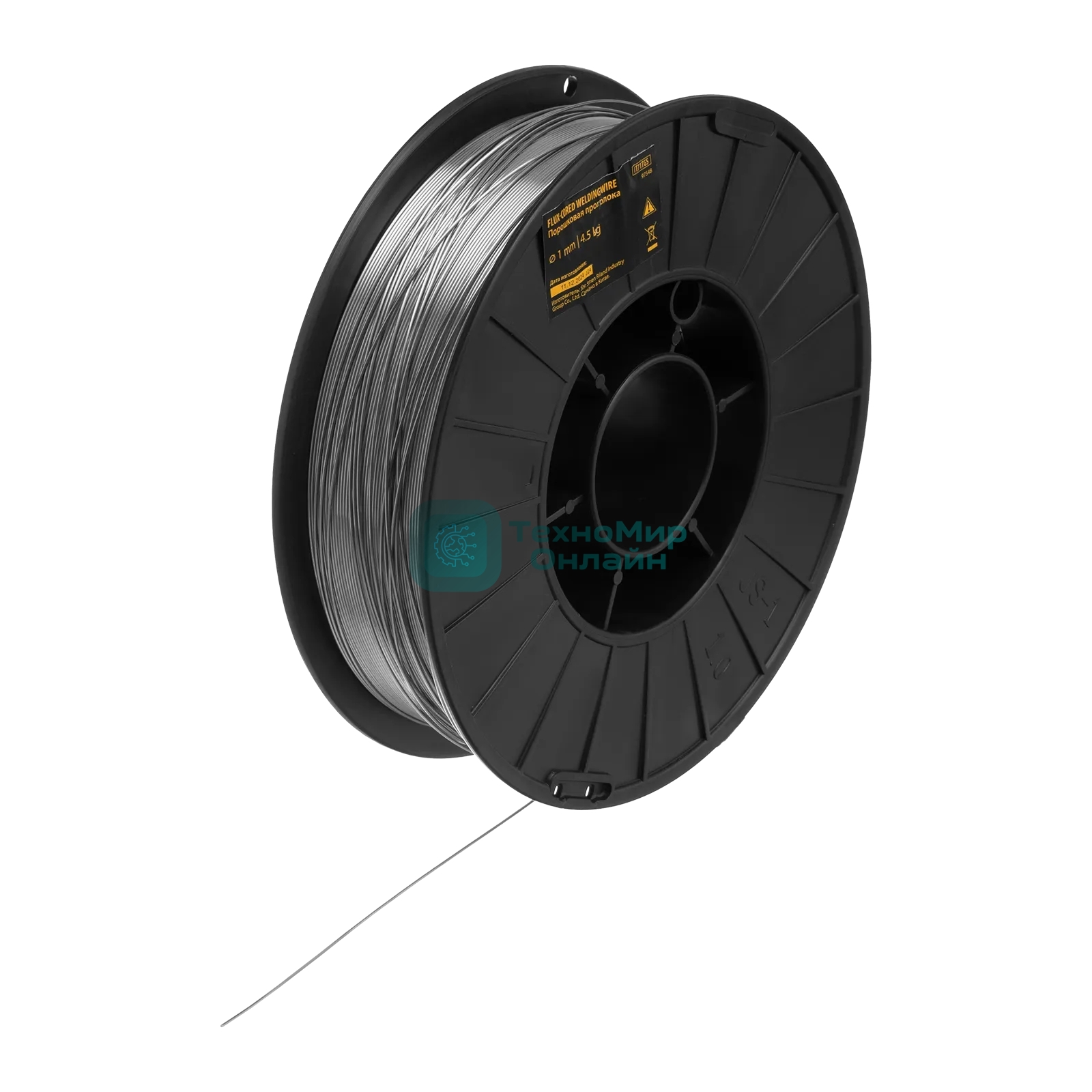 Порошковая проволока Denzel Е71TGS, диам. 1 мм, 4,5 кг, диам. катушки D200