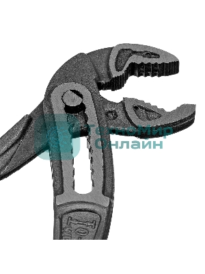 Клещи переставные Denzel обливные рукоятки, 180 мм