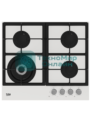 Газовая варочная панель Beko HILW64225SW белый