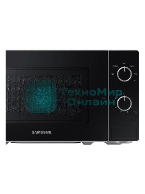 Микроволновая печь Samsung MS20A3010AH белый/черный, 20 л, 700 Вт, переключатели - поворотный механизм