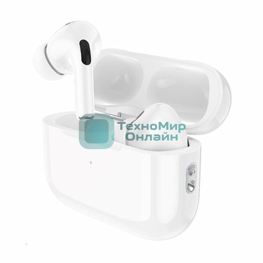 Наушники TWS Borofone BW82 белый, внутриканальные, Bluetooth