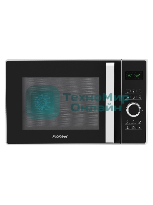 Микроволновая печь Pioneer MW356S белый, 23 л, 800 Вт, переключатели - сенсор, поворотный механизм