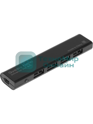 USB-концентратор Defender Quadro Promt, USB 2.0, USB, USB