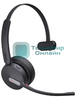 Гарнитура Yealink BH70 Mono UC чёрный, беспроводная, Bluetooth, до 35 ч