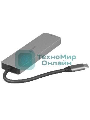 USB-концентратор Genius UH-500, USB Type-C, USB 3.0/HDMI, USB Type-C