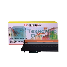 Картридж лазерный Colouring CG-W2072A (№117A) Yellow без чипа (700 копий) для HP Color Laser 150nw/150a/178nw/179fnw