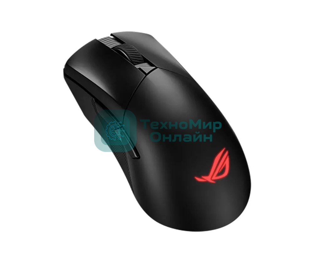 Мышь беспроводная/проводная ASUS P711 ROG Gladius III черный, 36000 dpi, радиоканал, Bluetooth, USB, кнопки - 6