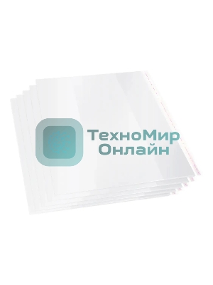 Обложка Silwerhof Монстрики, с липким слоем (набор 5шт), полипропилен, 70мкм, гладкая, прозрачная, 240х380мм