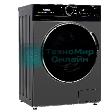 Стиральная машина Бирюса WMD-MX814/15 DM черная, загрузка фронтальная 8кг, 1400 об/мин., класс: A