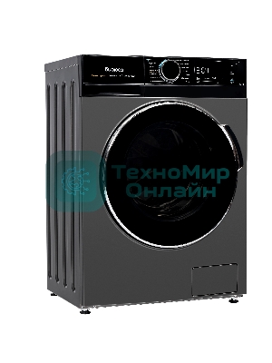 Стиральная машина Бирюса WMD-MX814/15 DM черная, загрузка фронтальная 8кг, 1400 об/мин., класс: A