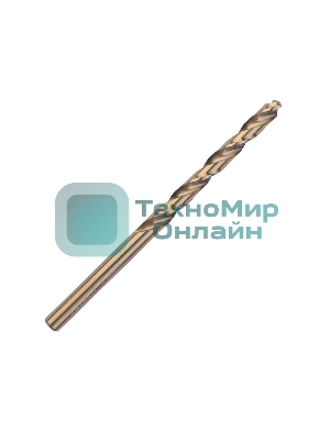 Сверло PATRIOT EXPERT по металлу, Р6М5К5, 5,0 мм, 1 шт в блистере