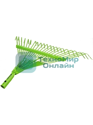 Грабли веерные стальные Palisad, 565 мм, 22 плоских зуба, эмалированные, усиленные, без черенка