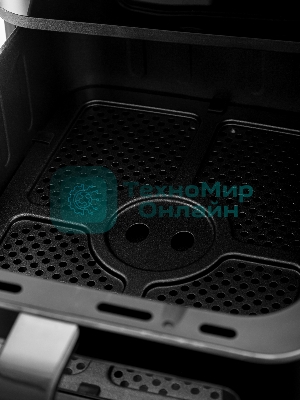 Аэрогриль Brayer 2048BR черный, 2500 Вт, 10 л, сенсор, 10 программ