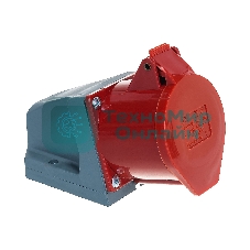 Розетка 125 стационарная 3Р+РЕ+N 32А 380В IP44 IEK