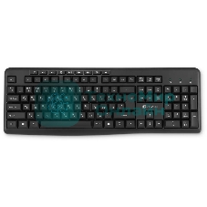 Клавиатура беспроводная Oklick K225W (1875232) USB, Радиоканал, черный