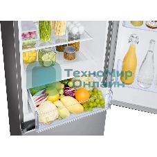 Холодильник Samsung RB34C600ESA/EF серебристый двухкамерный морозилка снизу