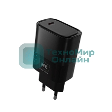 Сетевое зарядное устройство MORE CHOICE (4620202553492) NC67a СЗУ 1Type-C 3.0A PD 20W, черный