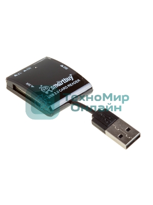 Кард-ридер Smartbuy черный (SBR-713-K)