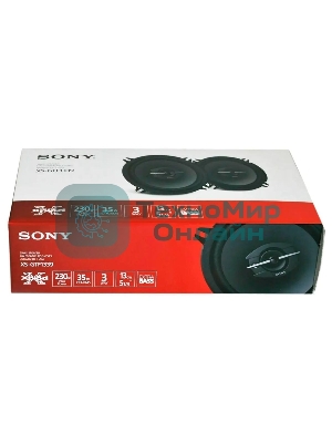 Колонки автомобильные Sony XS-GTF1339 (без решетки) 230Вт 89дБ 13см (5дюйм) (ком.:2кол.) коаксиальные трехполосные