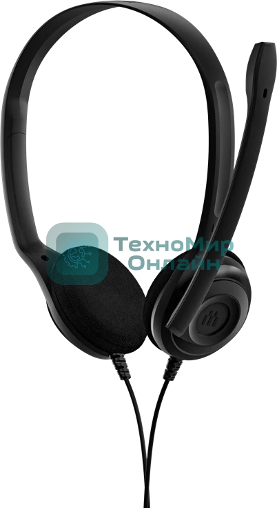 Гарнитура EPOS PC 3 Chat чёрный, проводная, 2 x mini jack 3.5 мм