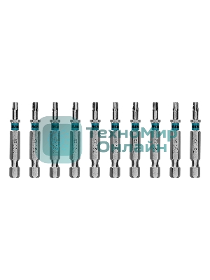 Бита Gross Torx 20х50мм, сталь S2, шестигр., 10 шт.