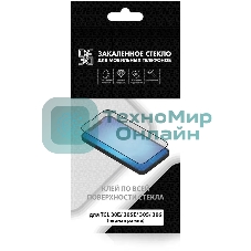 Защитное стекло для экрана DF tcColor-02 черный для TCL 20 SE 2.5D 1шт. черный