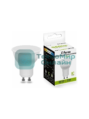 Лампа светодиодная Feron LB-26 80LED 7W 230V GU10 4000K