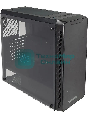 Компьютерный корпус Accord JP-X черный без БП ATX 2xUSB 2.0 1xUSB 3.0 bott PSU