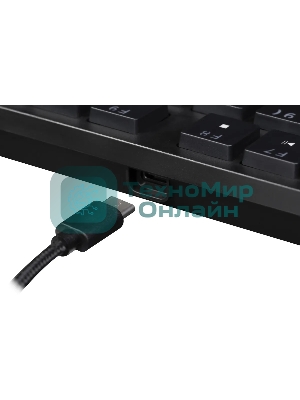 Клавиатура Defender Cleikos GK-135 гибридная, USB Type-C, Bluetooth, радиоканал, чёрный