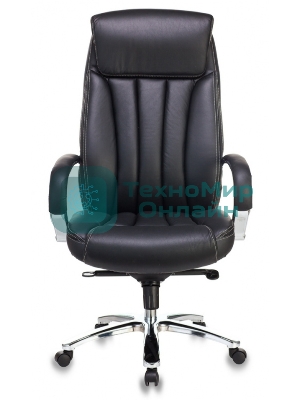 Кресло Бюрократ T-9922SL/BLACK черный, кожа
