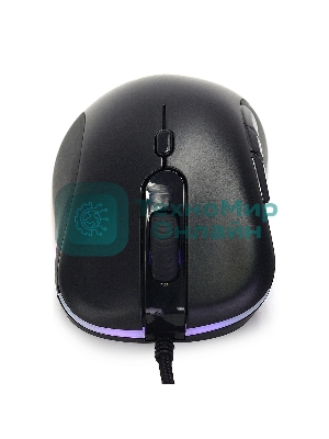 Мышь проводная Crown CMGM-904 черный, 7000 dpi, USB, кнопки - 7