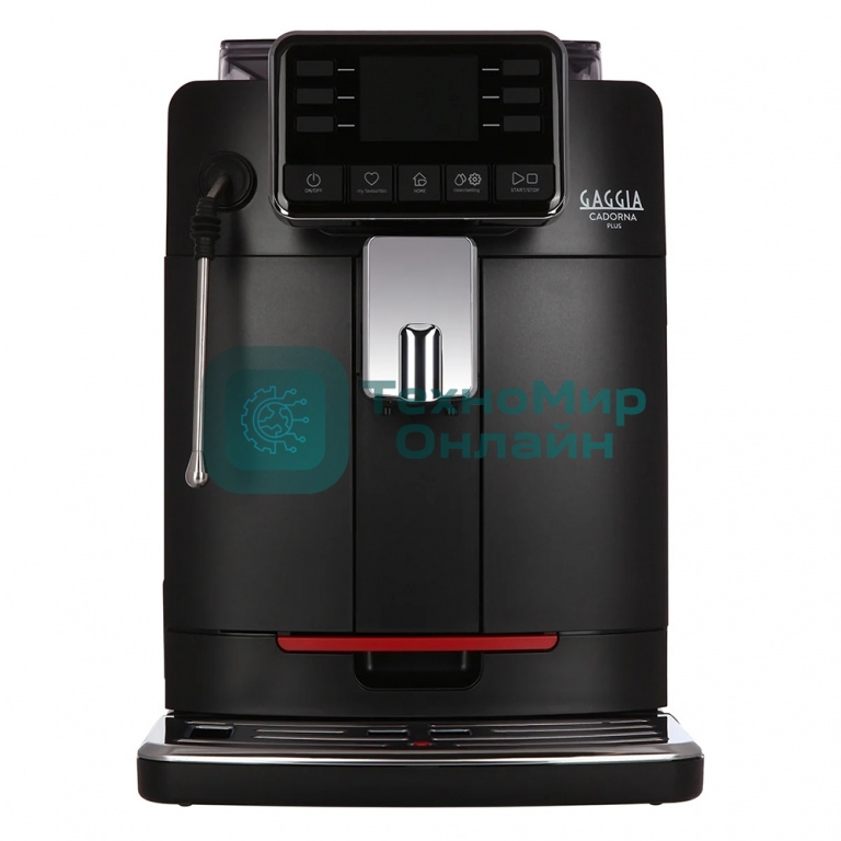 Кофемашина автоматическая Gaggia RI9602/01 CADORNA PLUS ST WAND 230V черный, исп. кофе - молотый/зерновой, 1.5 л, 1850 Вт, 15 бар