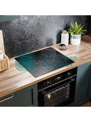 Электрическая варочная панель LEX EVH 642B BL Hi-Light, независимая, черный