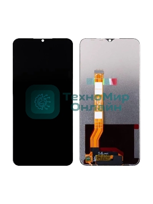 Дисплей для OPPO A18 (CPH2591) в сборе с тачскрином черный