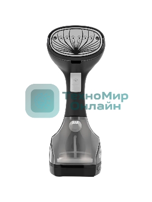 Отпариватель ARESA AR-2306 черный/серебристый, 1100 Вт, 25 г/мин, 200 мл