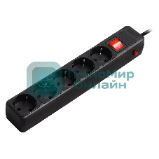 Сетевой фильтр Smartbuy (SBSP-5-50-K) 5 гн х 5,0 м черный