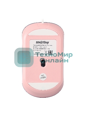 Мышь проводная Smartbuy (SBM-288-P) 288 розовый