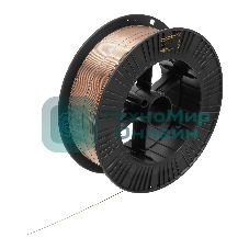 Омедненная проволока Denzel ER70S-6, диам. 1 мм, 15 кг, диам. катушки D300