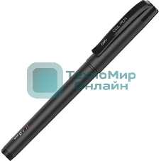 Ручка гелевая Deli EG159-BK ассорти, d=1.0мм, черные чернила, резиновая манжета