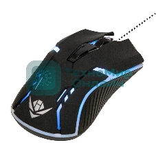 Комплект клавиатура+мышь Nakatomi KMG-2305U проводной, USB, 1600 DPI, черный