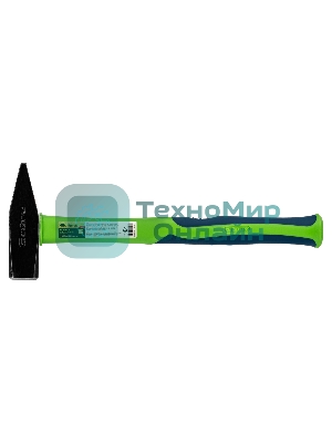 Молоток слесарный Сибртех 800 г, фибергласовая обрезиненная рукоятка