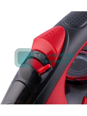 Утюг Domfy DSC-EI502 черный/красный, 2400 Вт, 160 г/мин, 400 мл