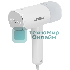 Отпариватель Aresa AR-2308 белый, 1100 Вт, 22 г/мин, 150 мл