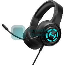 Наушники с микрофоном Edifier G20 черный 2.2м мониторные USB оголовье