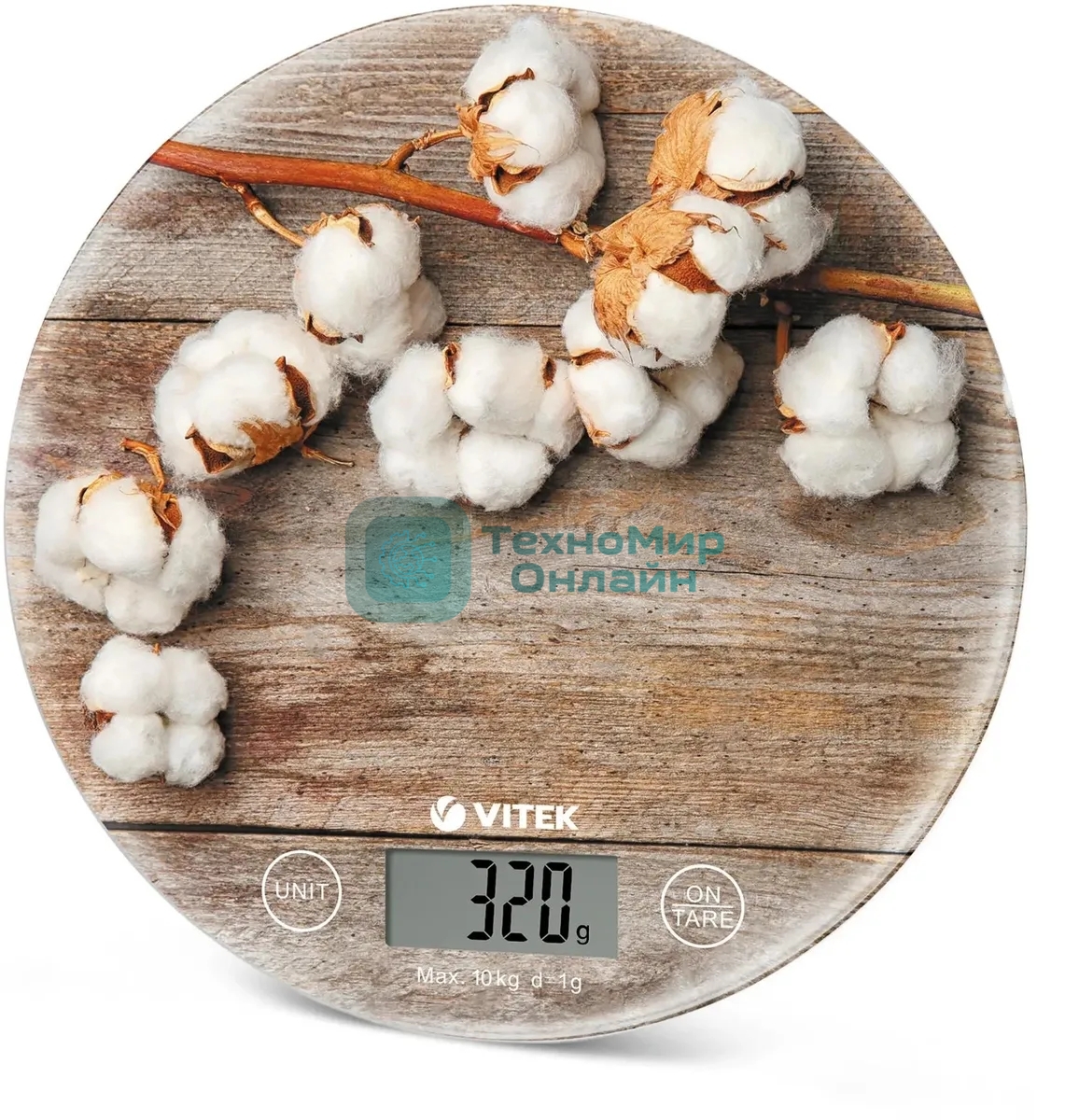 Весы кухонные электронные Vitek VT-8019 (MC) 10 кг