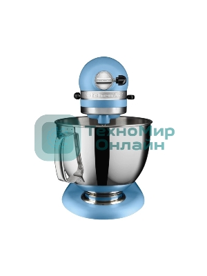 Настольный миксер с откидным блоком KitchenAid 5KSM175PSEVB Artisan 4.8 л, синий бархат